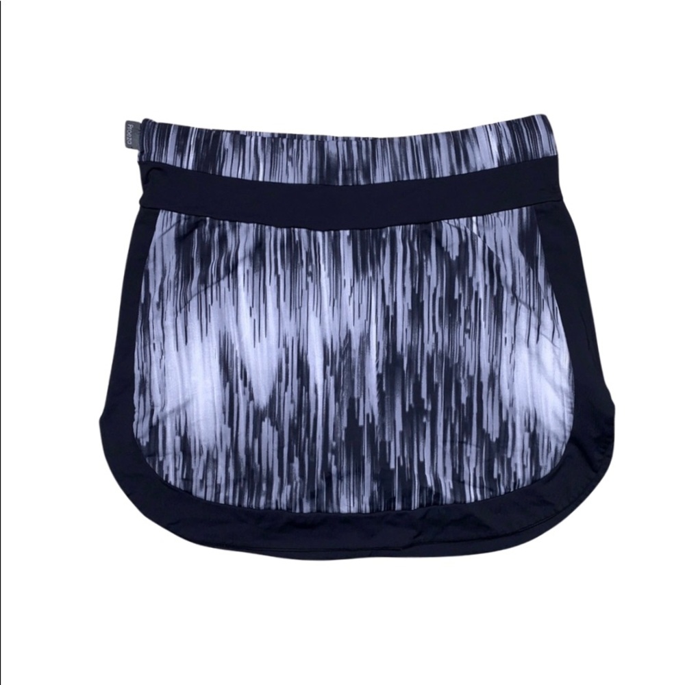 Proeza Black Gray Golf Tennis Skort Skirt Size S - Picture 3 of 7
